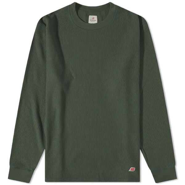 ニューバランス メンズ Tシャツ トップス New Balance Long Sleeve Made in USA Thermal Tee