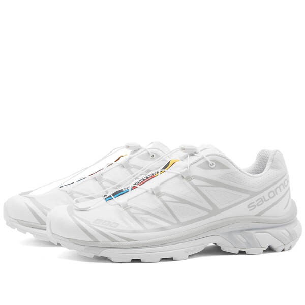 サロモン メンズ スニーカー シューズ Salomon XT-6 White & Lunar