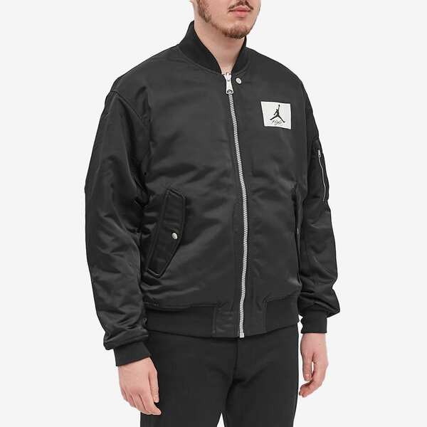 ジョーダン メンズ ジャケット・ブルゾン アウター Air Jordan Stadium Jacket Black & Sail