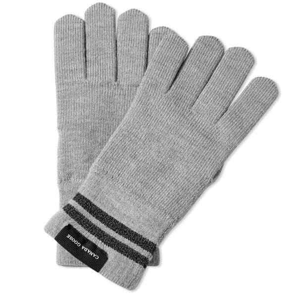 カナダグース メンズ 手袋 アクセサリー Canada Goose Barrier Glove Heather Grey