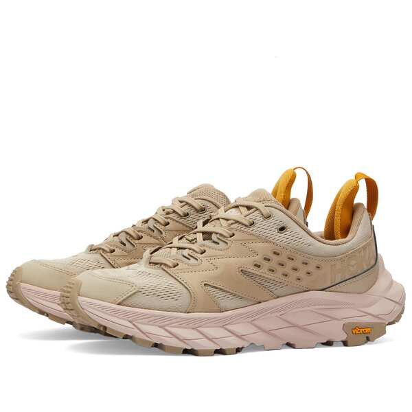 ホッカオネオネ メンズ スニーカー シューズ HOKA ONE ONE Anacapa Breeze Low Oxford Tan & Peach Whip