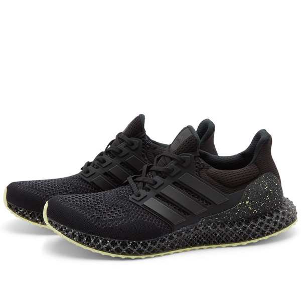 アディダス メンズ スニーカー シューズ Adidas Ultra 4D Core Black