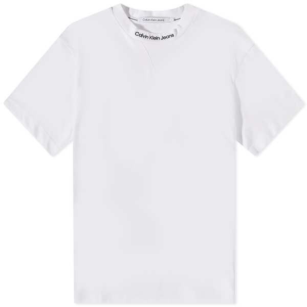 カルバンクライン メンズ Tシャツ トップス Calvin Klein Embroidery