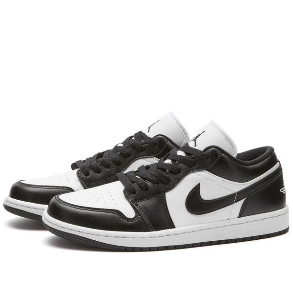 ジョーダン レディース スニーカー シューズ Air Jordan W 1 Low White Black & White