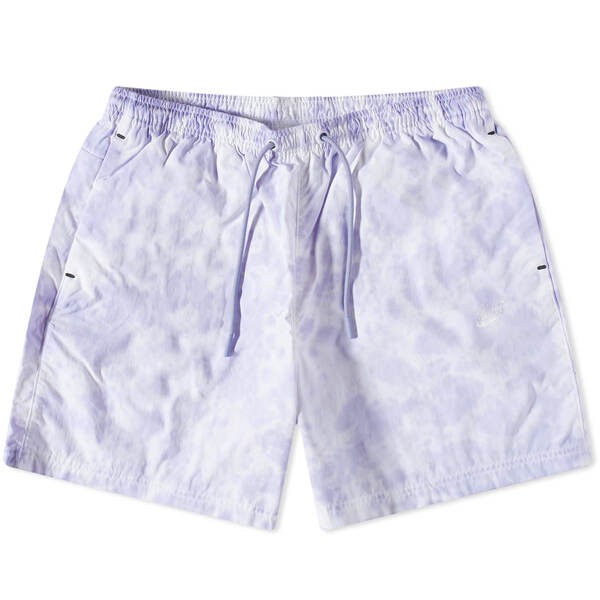 ナイキ メンズ ハーフパンツ・ショーツ ボトムス Nike Tech Pack Woven Watercolour Short Indigo Haze & White