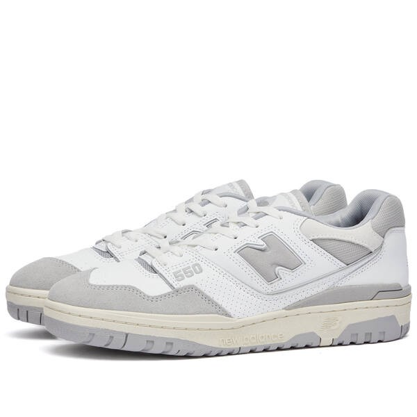 ニューバランス メンズ スニーカー シューズ New Balance BB550NEA White