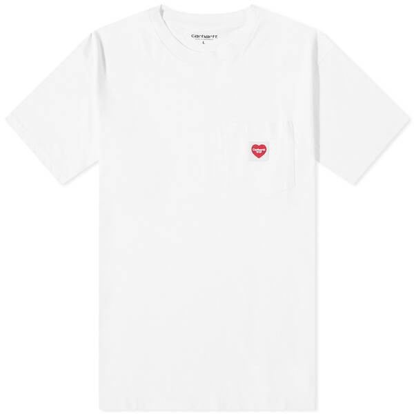 カーハート メンズ Tシャツ トップス Carhartt WIP Pocket Heart Tee