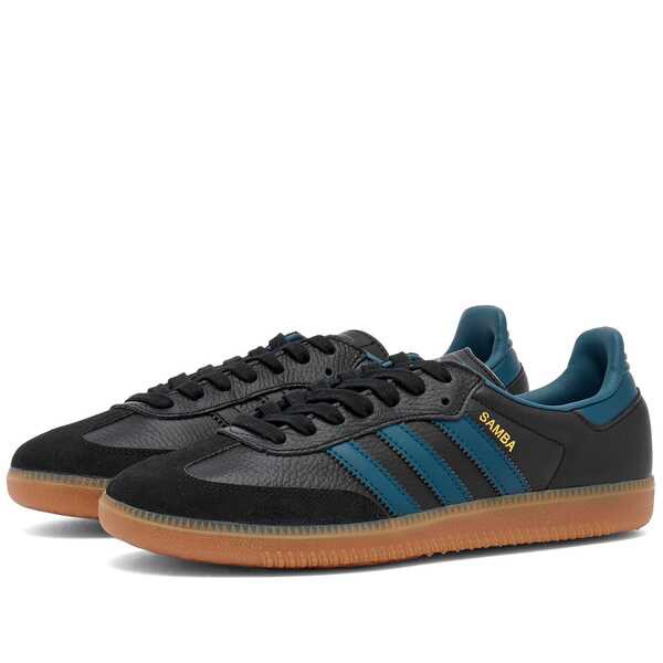 アディダス レディース スニーカー シューズ Adidas Samba OG W Black Night & Gum