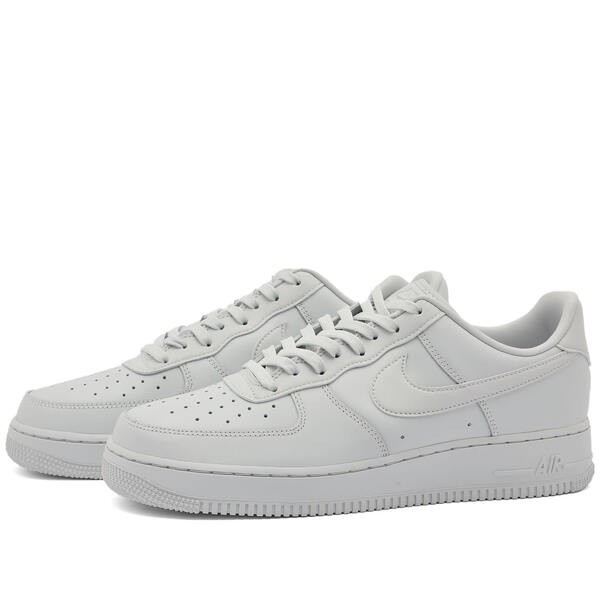 ナイキ メンズ スニーカー シューズ Nike Air Force 1 '07 Fresh Photon Dust & Light Smoke Grey