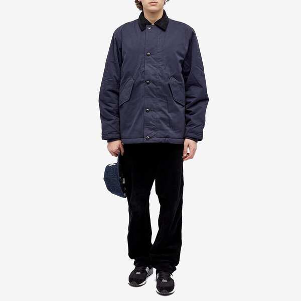 カーハート メンズ ジャケット・ブルゾン アウター Carhartt WIP Declan Fleece Lined Jacket Dark Navy