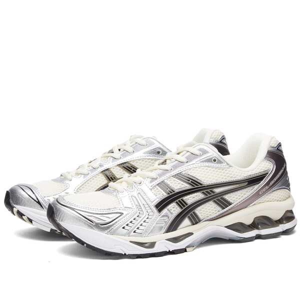 アシックス メンズ スニーカー シューズ Asics Gel-Kayano 14 Cream & Black