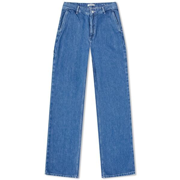 カーハート レディース カジュアルパンツ ボトムス Carhartt WIP Straight Leg Pierce Pant Blue