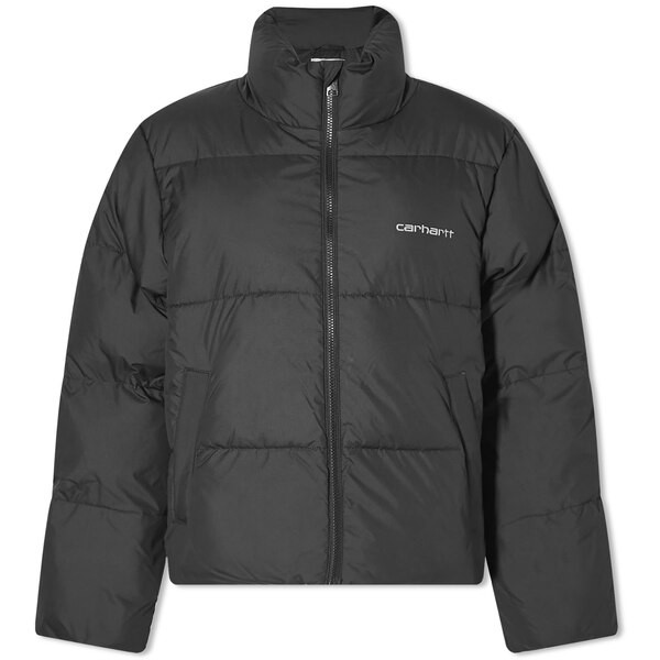 カーハート レディース ジャケット・ブルゾン アウター Carhartt WIP Springfield Padded Jacket Black & Blacksmith