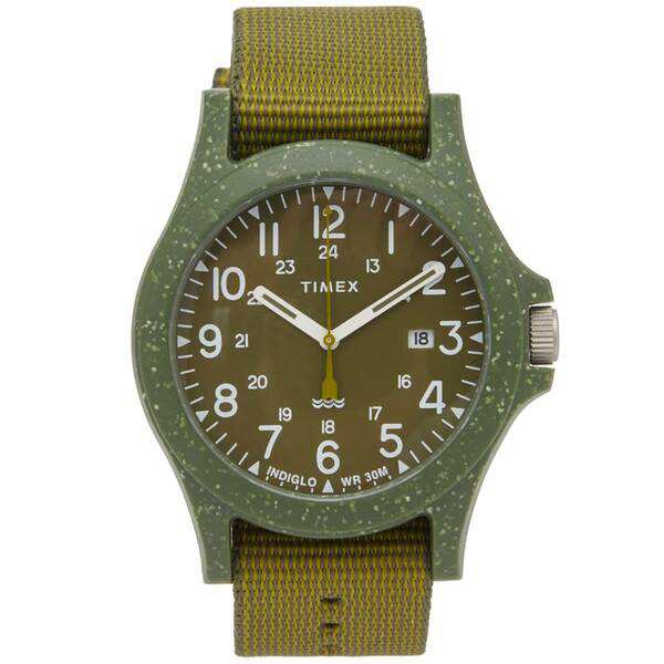 タイメックス メンズ 腕時計 アクセサリー Timex Acadia Ocean 40mm Watch Green