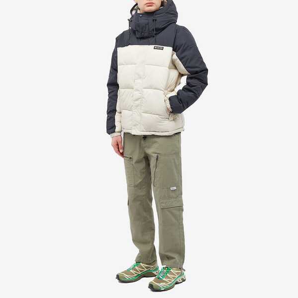 コロンビア メンズ ジャケット・ブルゾン アウター Columbia Snowqualmie Hooded Jacket Dark Stone & Black