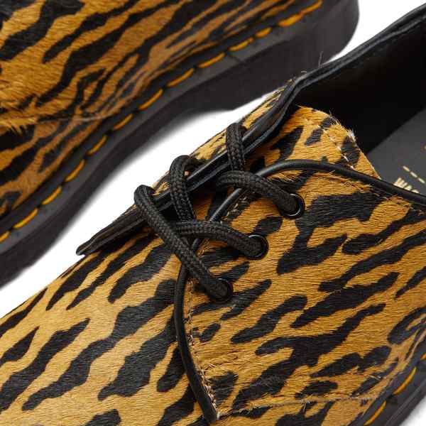 WackoMaria Dr.Martens TIGER CAMO HAIR ONレオパード3ホールシューズ