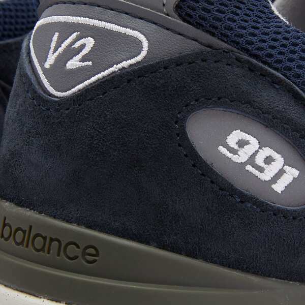 ニューバランス メンズ スニーカー シューズ New Balance U991NV2 - Made in UK Dark Navy