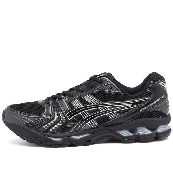 アシックス メンズ スニーカー シューズ Asics Gel-Kayano 14 Black & Pure Silver