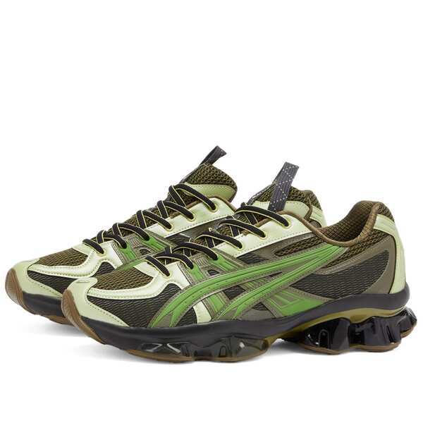 アシックス メンズ スニーカー シューズ Asics US5-S GEL-QUANTUM KINETIC Moss & Bamboo