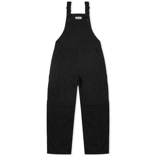 カーハート メンズ カジュアルパンツ ボトムス Carhartt WIP Cargo Bib Overall Black