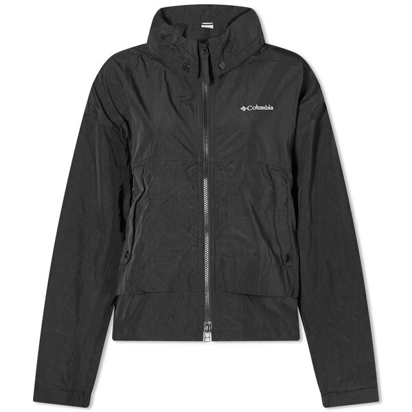 コロンビア レディース ジャケット・ブルゾン アウター Columbia Paracutie Windbreaker Black