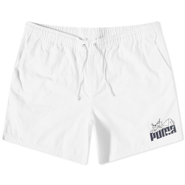 プーマ メンズ ハーフパンツ・ショーツ ボトムス Puma x Noah Graphic Shorts White