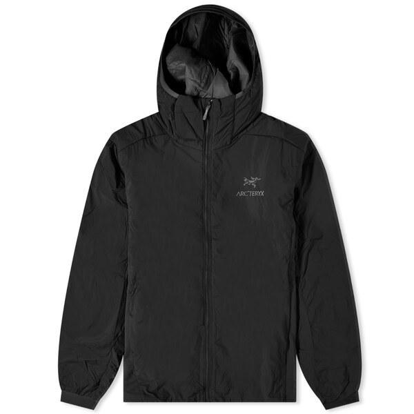 アークテリクス メンズ ジャケット・ブルゾン アウター Arc'teryx Atom Hoodie Jacket Black