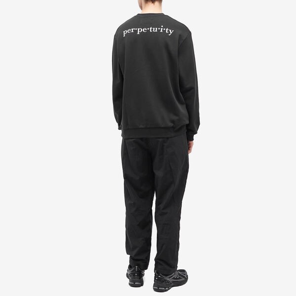 フレッドペリー メンズ パーカー・スウェット アウター Fred Perry x Raf Simons Embroidered Crew Sweat Black