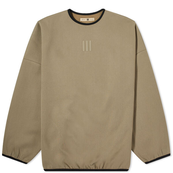 アディダス メンズ パーカー・スウェット アウター Adidas x Fear of God Athletics Crew Sweat Clayの通販は 34,800円