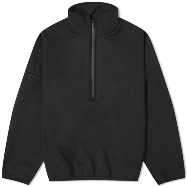 アディダス メンズ パーカー・スウェット アウター Adidas x Fear of God Athletics Half Zip Black