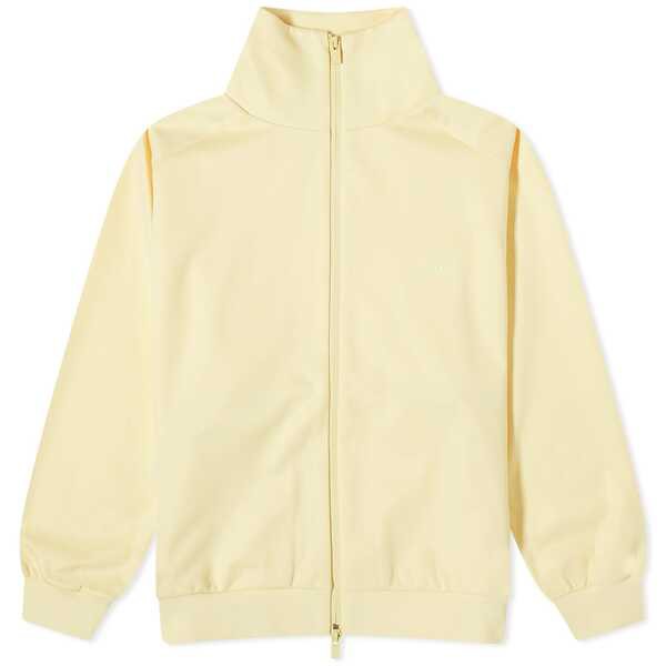 アディダス レディース ジャケット・ブルゾン アウター Adidas x Fear of God Athletics Shiny Tricot Track Jacket Pale Yellow