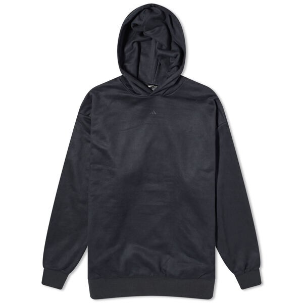 アディダス メンズ パーカー・スウェット アウター Adidas Basketball Back Logo Hoodie Carbon