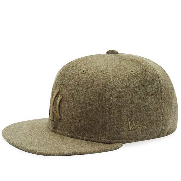 ニューエラ メンズ 帽子 アクセサリー New Era Harris Tweed 59Fifty Cap Khaki