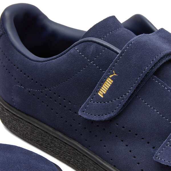 プーマ メンズ スニーカー シューズ Puma x Noah Suede Classic Velcro Puma Navy & Puma Black