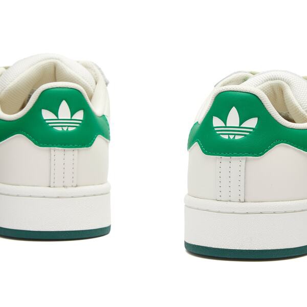 アディダス メンズ スニーカー シューズ Adidas CAMPUS 00s Core White, Green & Off White