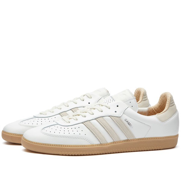 アディダス メンズ スニーカー シューズ Adidas SAMBA OG Core White ...