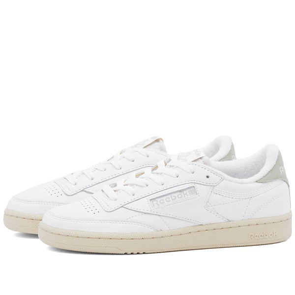 リーボック メンズ スニーカー シューズ Reebok Club C 85 Vintage Footwear White Paper White & Vintage