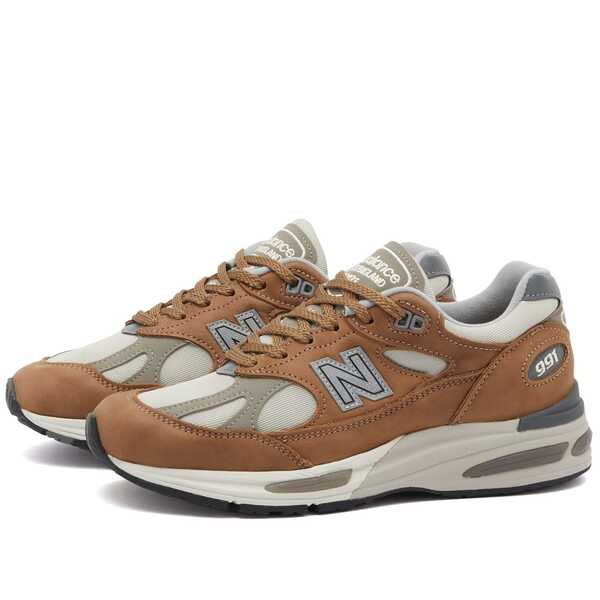 ニューバランス メンズ スニーカー シューズ New Balance U991TB2 - Made in UK Brown