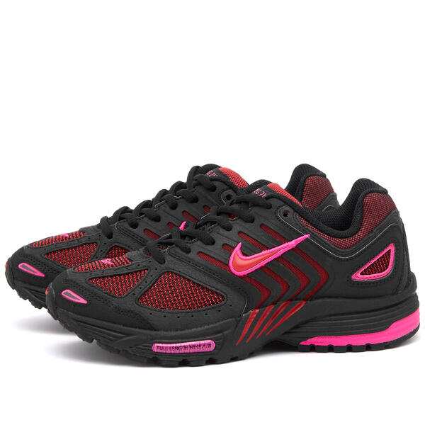 ナイキ メンズ スニーカー シューズ Nike AIR PEG 2K5 EDGE Black Fire Red & Fierce Pink