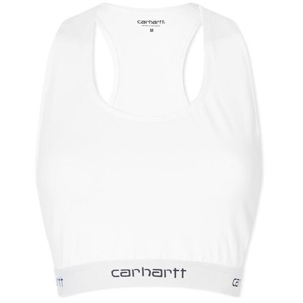 カーハート レディース タンクトップ トップス Carhartt WIP Script Racer Tank White