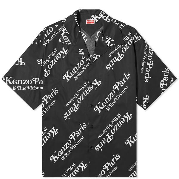 ケンゾー メンズ シャツ トップス Kenzo x Verdy Logo Shirt Blackの通販は 44,800円