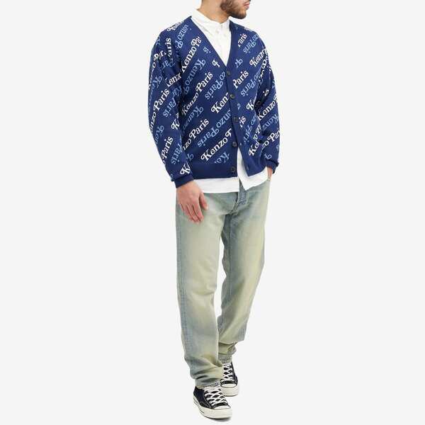 ケンゾー メンズ ニット・セーター アウター Kenzo x Verdy Cardigan Midnight Blue