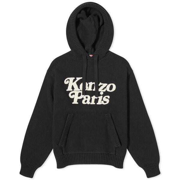 ケンゾー メンズ パーカー・スウェット アウター Kenzo x Verdy Popover Hoody Black