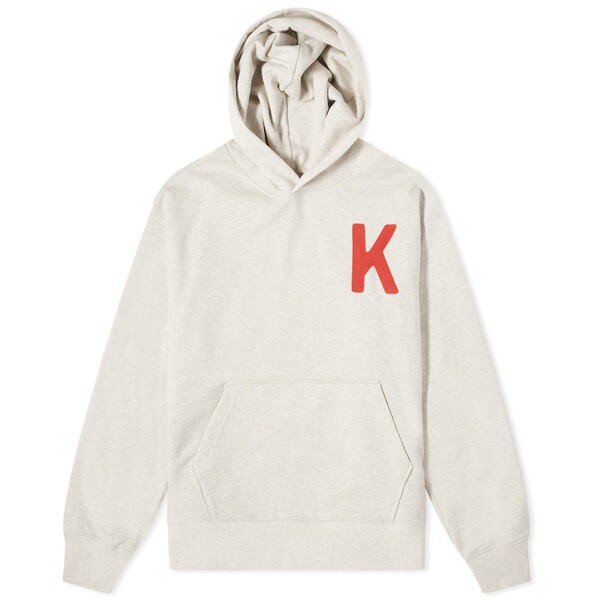 ケンゾー メンズ パーカー・スウェット アウター Kenzo Lucky Tiger Popover Hoody Pale Grey