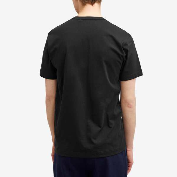 コム・デ・ギャルソン メンズ Tシャツ トップス Comme des Garcons SHIRT Logo T-Shirt Blackの通販は