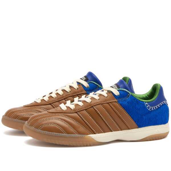 アディダス メンズ スニーカー シューズ Adidas X Wales Bonner Samba Millennium Desert Team Royal Blue & Crew Green