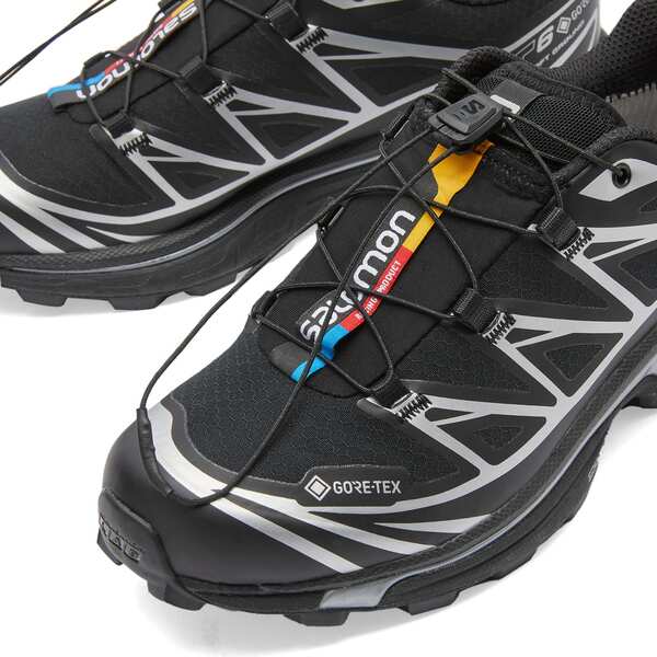 サロモン メンズ スニーカー シューズ Salomon XT-6 GTX Black & Ftw 