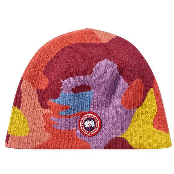 カナダグース メンズ 帽子 アクセサリー Canada Goose x NBA x KidSuper Studios Toque Beanie Crowd Print