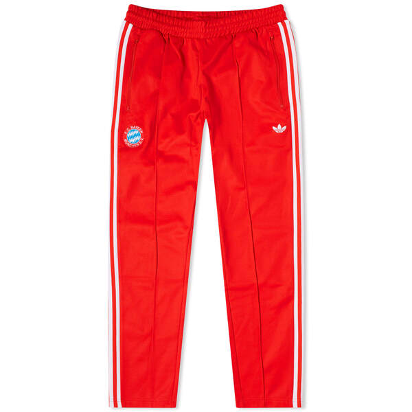 アディダス メンズ カジュアルパンツ ボトムス Adidas FC Bayern Munich OG Beckenbauer Track Pants Red