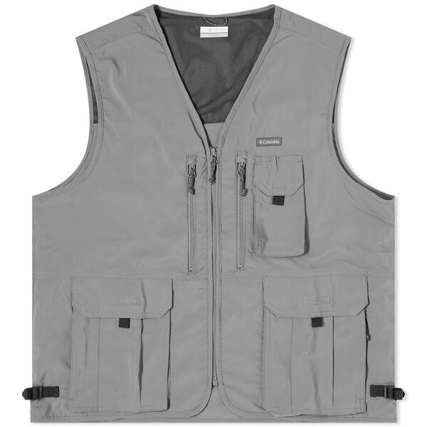 コロンビア メンズ ベスト トップス Columbia Silver Ridge? Utility Vest City Greyの通販は